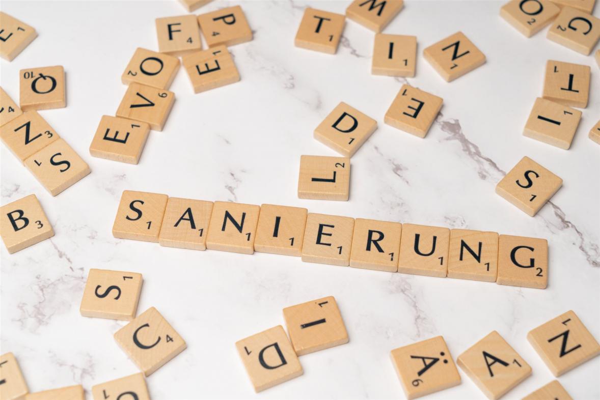 Sanierung angelaufen